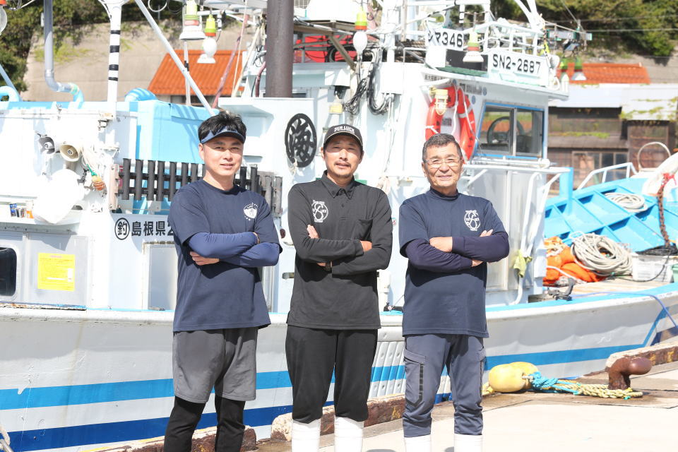 島根の漁師が作る白イカ(ケンサキイカ)の沖漬け